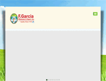Tablet Screenshot of fgarciafoodexport.com